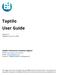 Taptilo User Guide. Taptilo Technical & Customer Support. Taptilo 2.0 Updated on June 15, 2018
