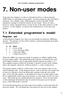 Arm Assembly Language programming. 7. Non-user modes
