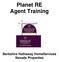 Planet RE Agent Training. Berkshire Hathaway HomeServices Nevada Properties