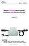 Meikai N220/N300 Micro-Inverter Installation and Operation Manual