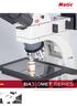 IND BA310MET SERIES ADVANCED MICROSCOPES FOR MATERIAL SCIENCES