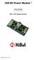 1XH DC Power Module. User manual. (60V 15A module version) HB-UM-1XH