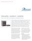 Versatile, resilient, reliable TNX-210 and TNX-1100 multiservice broadband switches
