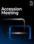 Altice Business Accession Meeting Quick Start Guide Index: