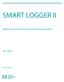 Smart Logger II. User Guide SMART LOGGER II. Multichannel Call Recording and Monitoring System STC-S303. User Guide