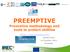 PREEMPTIVE Preventive methodology and tools to protect utilities