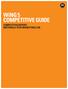 WiNG 5 COMPETITIVE GUIDE COMPETITIVE REPORT MOTOROLA TECH MARKETING LAB