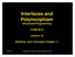 Interfaces and Polymorphism Advanced Programming
