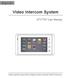 Video Intercom System