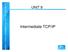 UNIT 9. Intermediate TCP/IP