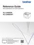 Reference Guide Brief explanations for routine operations