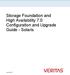 Storage Foundation and High Availability 7.0 Configuration and Upgrade Guide - Solaris