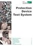 Protection Device Test System