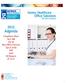 2012 Adgenda. Office Solutions. Genius Healthcare. Compliance Plans Tech Talk ICD-10 Best Office Practices Tips & Tricks EHR 5010 EDI Reports dt to et