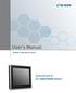 Display Computing Solution. Industrial Panel PC CV-100/P1000 Series