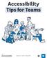 Accessibility Tips for Teams