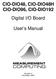 CIO-DIO48, CIO-DIO48H CIO-DIO96, CIO-DIO192 Digital I/O Board. User s Manual