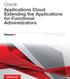 Oracle Applications Cloud Extending the Applications for Functional Administrators