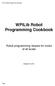 WPILib Robot Programming Cookbook