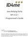 Java Relying Party API v1.0 Programmer s Guide