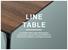 LINE TABLE. A versatile tables range offering great functionality, ergonomics and flexibility for conferences, banquets, meetings and events