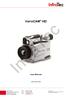 InfraTec. VarioCAM HD. User Manual. State: March Phone Fax