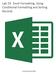 Lab 19: Excel Formatting, Using Conditional Formatting and Sorting Records