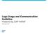 Logo Usage and Communication Guideline Powered by SAP HANA. November 2013