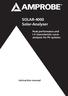 SOLAR-4000 Solar-Analyser