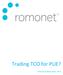 Trading TCO for PUE? A Romonet White Paper: Part I
