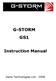 G-STORM GS1. Instruction Manual