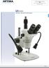 SZN Series. Laboratory stereozoom microscopes. Laboratory stereozoom microscopes