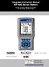 Integrated Instruction Manual WP 600 Series Meters