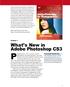 What s New in Adobe Photoshop CS3