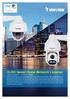 H.265 Speed Dome Network Cameras