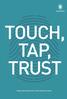 TOUCH, TAP, TRUST MOBILIZING BIOMETRICS FOR PAYMENT CARDS