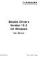 Emulex Drivers Version 10.6 for Windows. User Manual
