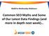 WebFire Wednesday Webinars: Common SEO Myths and Some of Our Latest Data Findings (and more in depth next week)