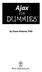 Ajax. DUMmIES. by Steve Holzner, PhD FOR