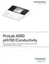 ProLab 4000 ph/ise/conductivity