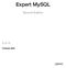 Expert MySQL. Second Edition. Apress. Charles Bell