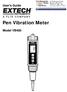 Pen Vibration Meter. User's Guide. Model VB Washington Street Melrose, MA Phone Toll Free