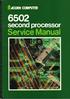 second processor Service Manual