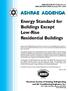 ASHRAE ADDENDA Energy Standard for Buildings Except Low-Rise Residential Buildings