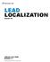 LEAD LOCALIZATION. Version 1.0. Software User Guide Revision 1.1. Copyright 2018, Brainlab AG Germany. All rights reserved.