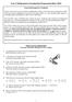 Year 9 Mathematics Examination Preparation Sheet 2015
