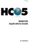 M68HC05AG/AD Rev. 3. M68HC05 Applications Guide