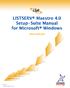 All of L-Soft's manuals are available on the World Wide Web at the following URL: