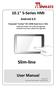 Slim-line. 10.1 S-Series HMI. User Manual. Android 6.0. Freescale Cortex A9 i.mx6 Dual Core 1 GHz