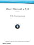 User Manual v 5.0. TB Comenius